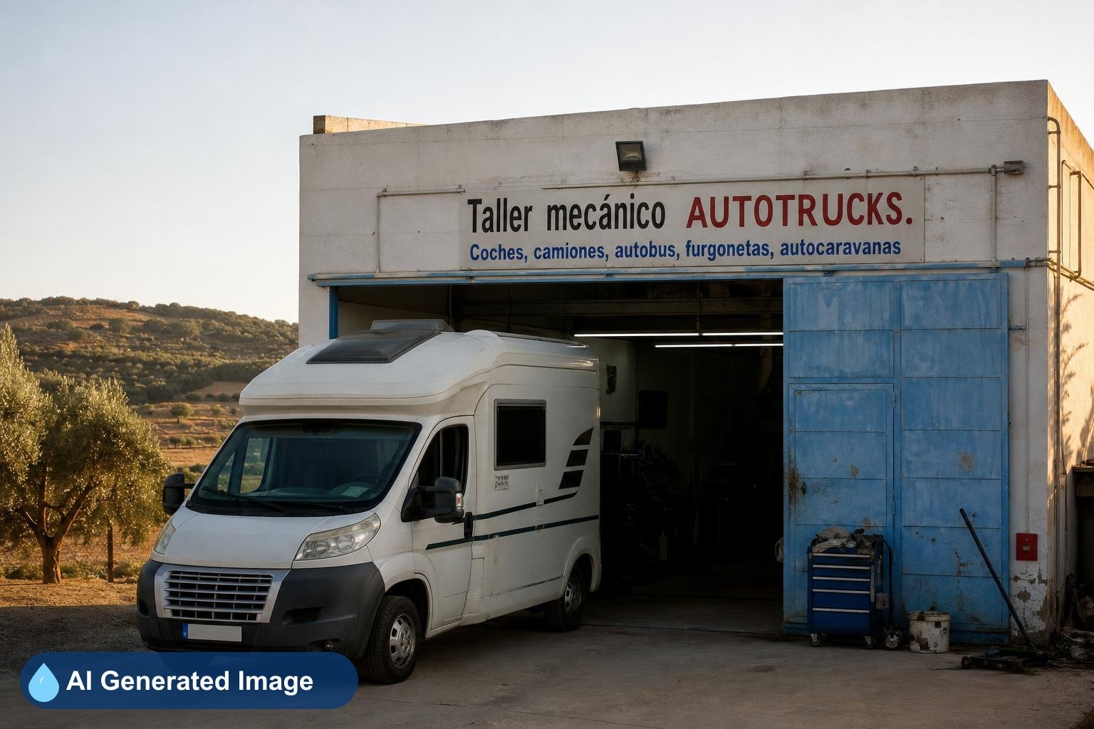 Taller mecánico AUTOTRUCKS. Coches, camiones, autobus, furgonetas, autocaravanas