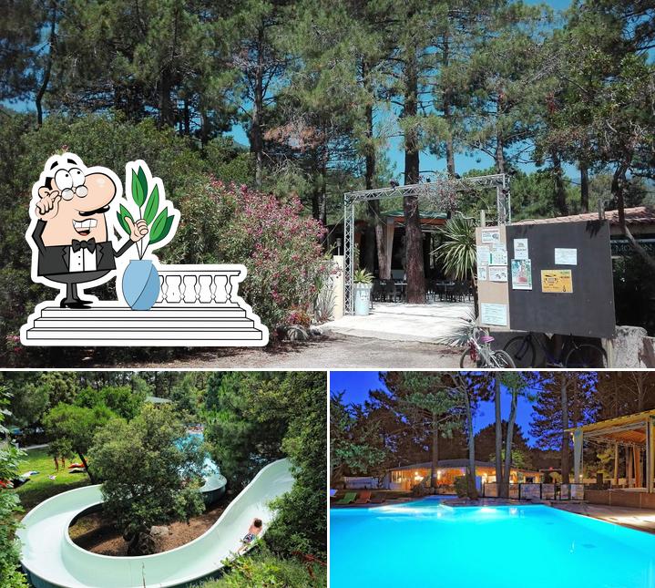 Camping U Mulinacciu : location Bungalow, Mobil Home, piscine avec toboggan aquatique (Corse du Sud, Porto Vecchio)