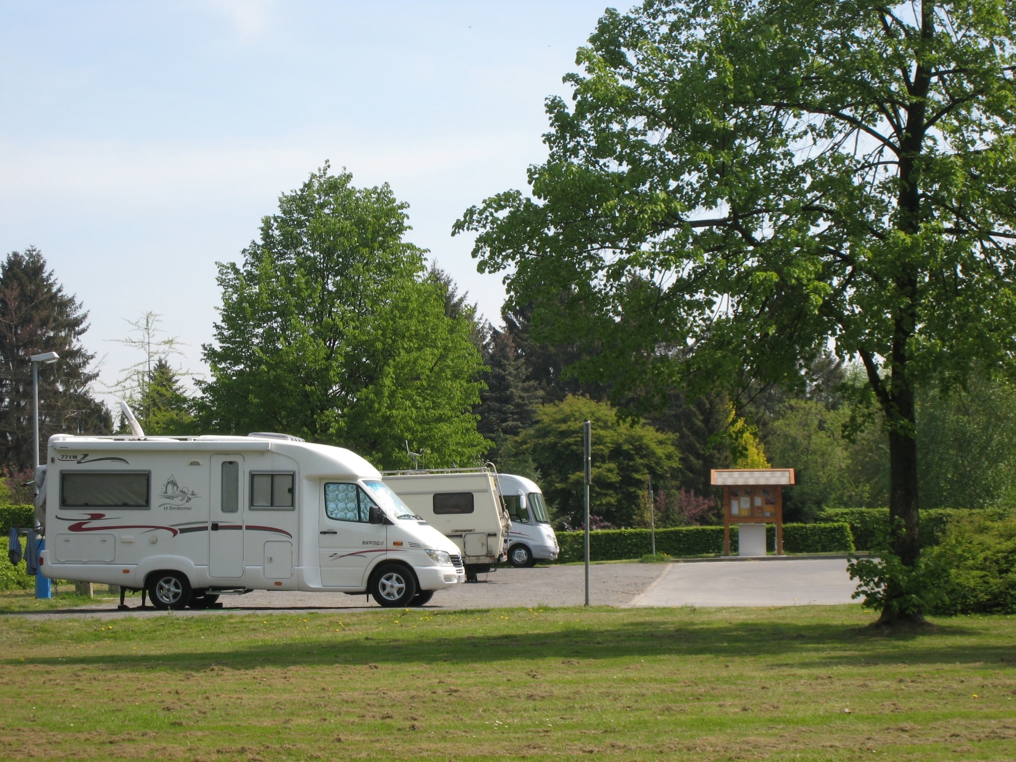Reisemobilstellplatz am Tropicana