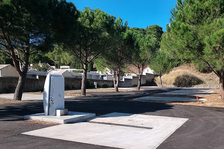 Maury aire pour camping-cars réseau AireServices