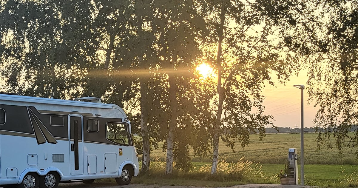 Wohnmobilstellplatz Weideblick in Großenmeer