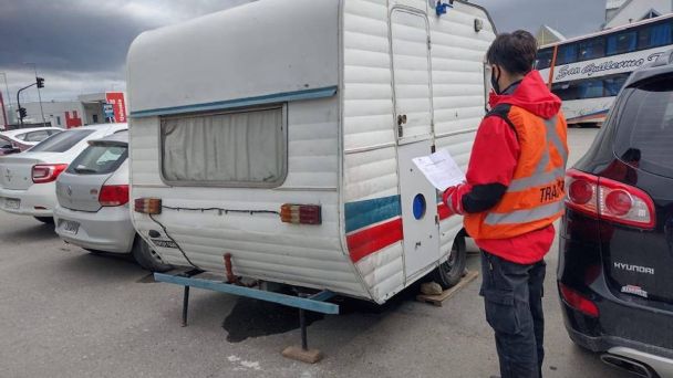 Estacionamiento gratuito para motorhome