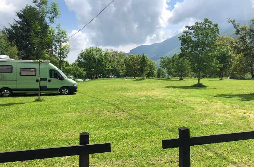 Area sosta camper - no prenotazioni