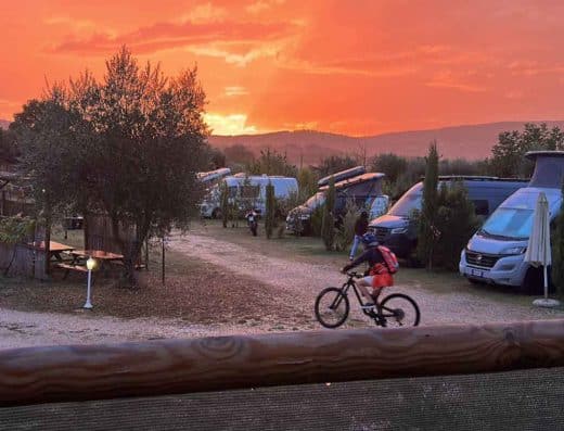 Bike Camper park