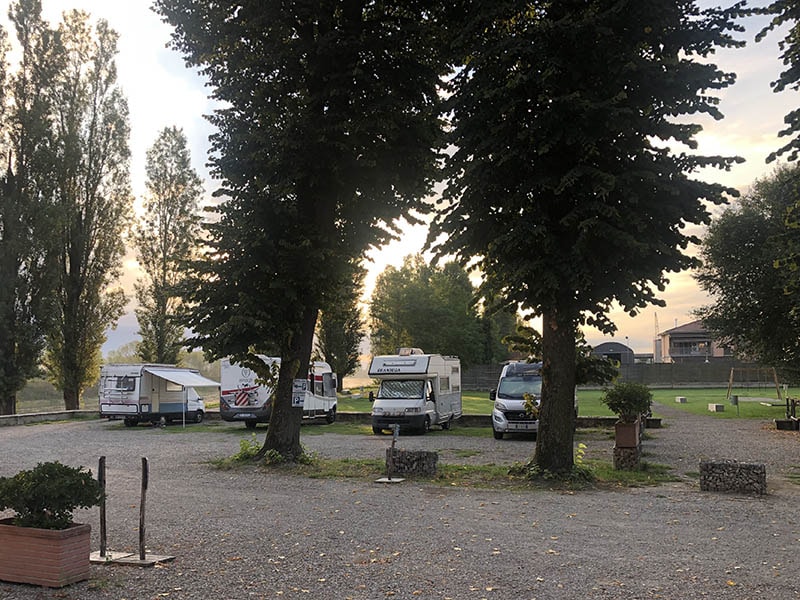 Area sosta Camper River Passion - Boretto