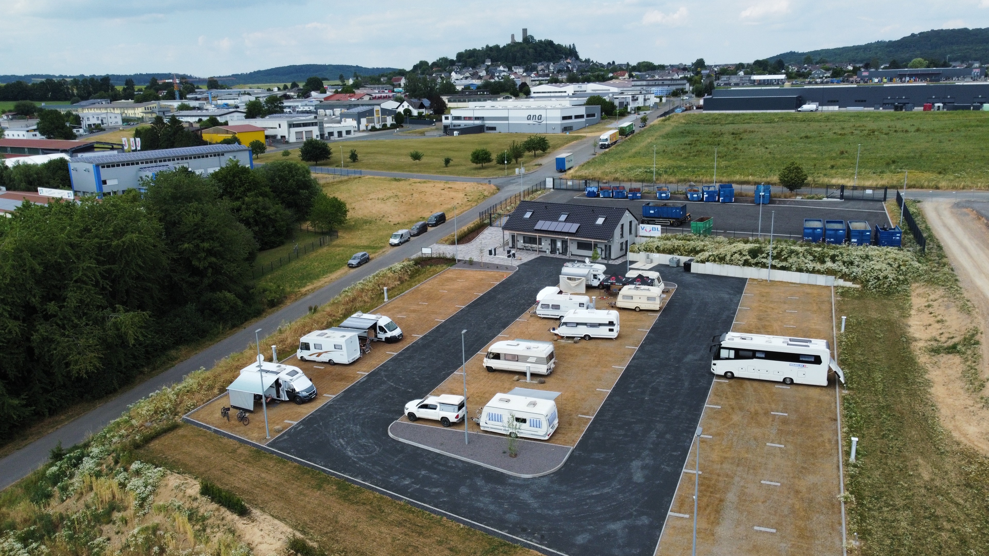 Caravan- und Wohnmobilstellplatz B 49